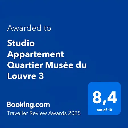 Studio Appartement Quartier Musee Du Louvre 3 Free Netflix-2